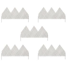 Garden Trellis Fences 5 pcs 66.9"x41.3" Willow