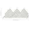 Garden Trellis Fences 5 pcs 66.9"x29.5" Willow