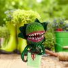 1pc, Cannibal Plant Statue - Resin Sculpture for Halloween Horror Props and Garden Decorations