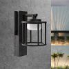 Wall Sconce Replaceable GX53 LED Bulb Porch Light Modern Waterproof Wall Lamps IP44 Waterproof Outdoor Garden Light