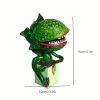 1pc, Cannibal Plant Statue - Resin Sculpture for Halloween Horror Props and Garden Decorations