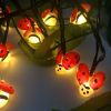 1pc, Solar Ladybug String Lights (20 LEDs), Waterproof Outdoor Lights, Bar Festival Decor, Color Lights, Indoor Decor, Outdoor Decor, Garden Decor, We