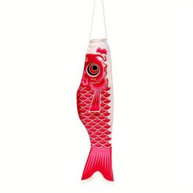 1pc, Carp Streamer, Digital Printing Carp Streamer, DIY Festival Carp, Spring Decor, Outdoor Decor, Garden Decoration (Option: ColorPink)