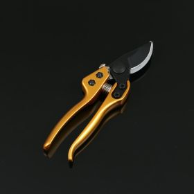 Garden Pruning Scissors Hand Pruner Gardening Tools (Option: ColorYellow)
