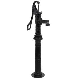 Garden Water Pump with Stand Cast Iron (Option: Colorgrey)