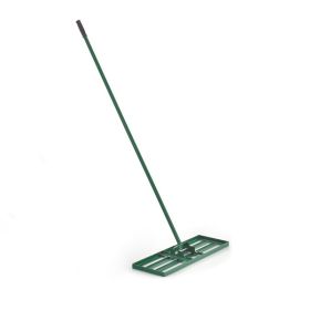 Outdoor Lawn Leveling Rake for Garden & Golf Lawn & Farm (Option: ColorGreen)
