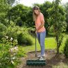 Garden Manual Lawn Aerator with Detachable Handle