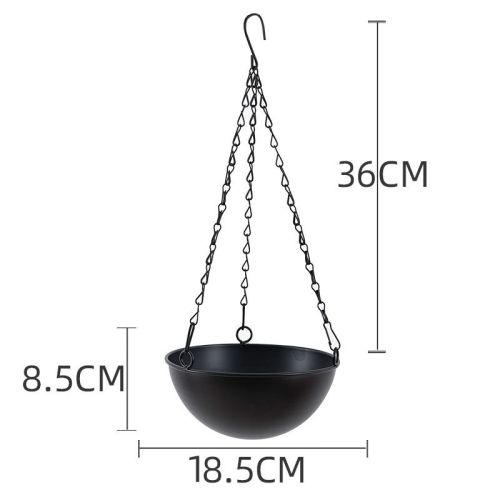 Nordic Metal Hanging Chain Flower Pot Iron Hanging Flower Basket Vase Plant Hanging Planter For Home Garden Balcony Decoration Nordic Metal Hanging Chain Flower Pot Iron Hanging Flower Basket Vase Plant Hanging Planter For Home Garden Balcony Decoration